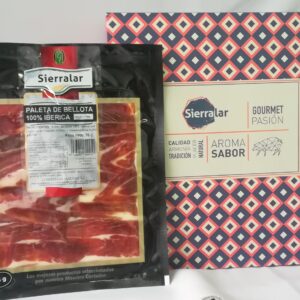 Caja de Paleta de Bellota 100% Ibérica (15 sobres de 75g)